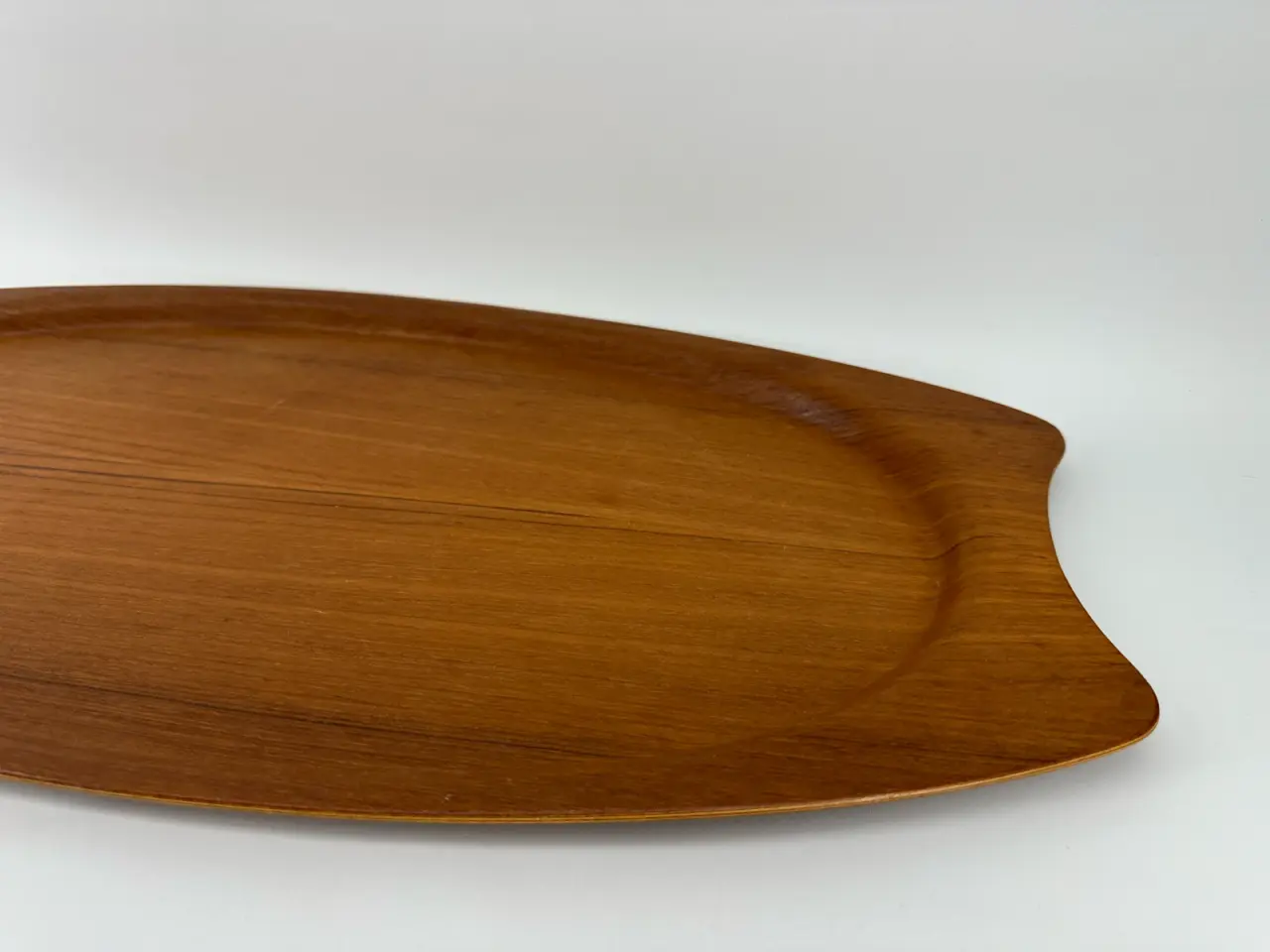 Billede 4 - Vintage serveringsbakke / bakke i teak (SILVA)