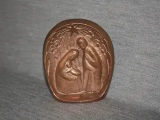 Metal ikon højde 9 cm