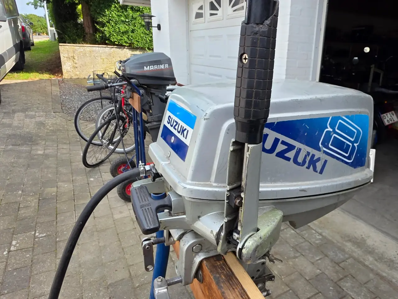 Billede 4 - Suzuki 8HK påhængsmotor langt ben. NY impeller/oli