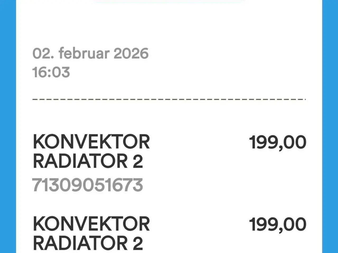 Billede 3 - El radiator NY!