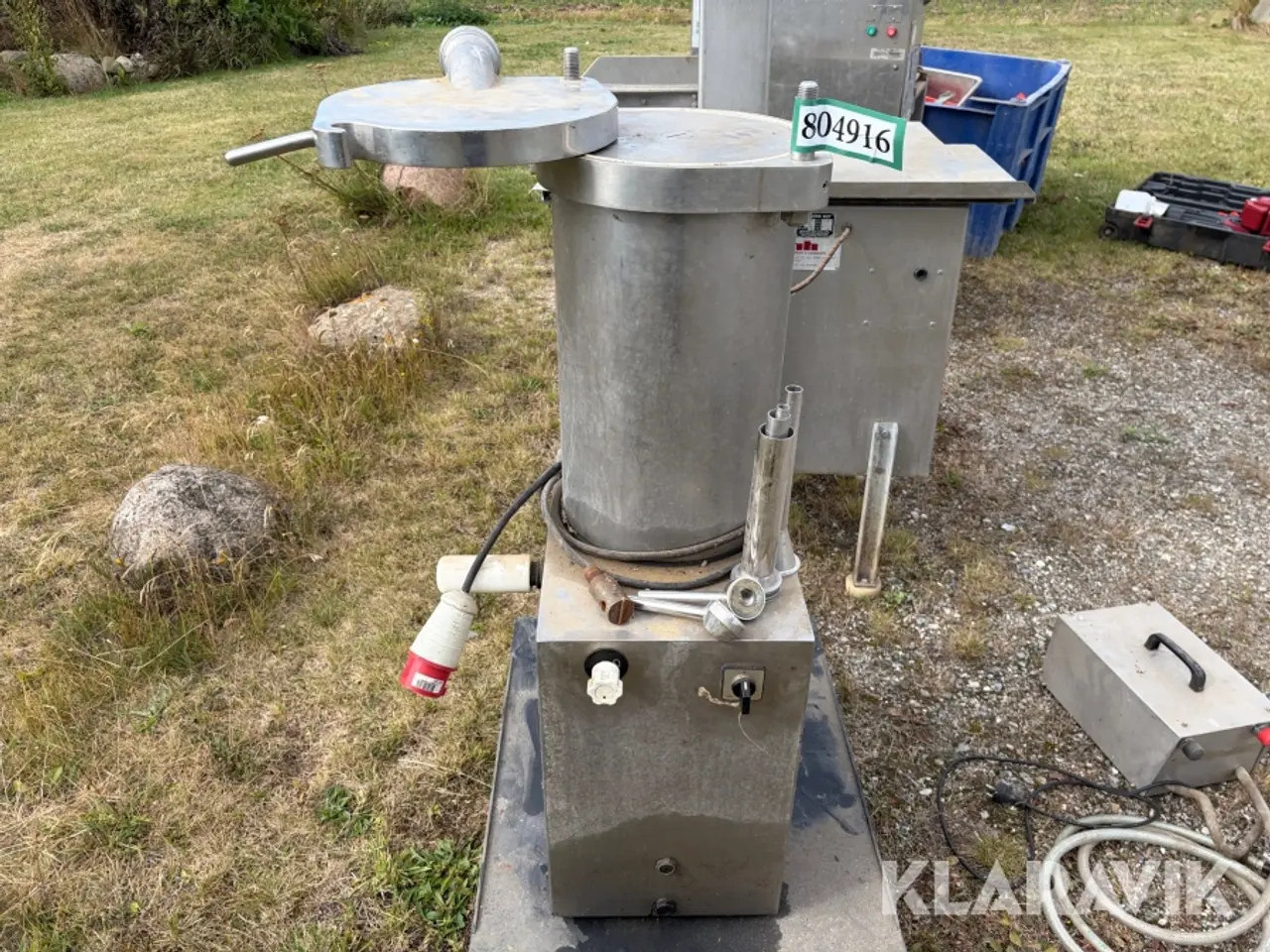 Billede 4 - Professionel pølsestopper i rustfrit stål