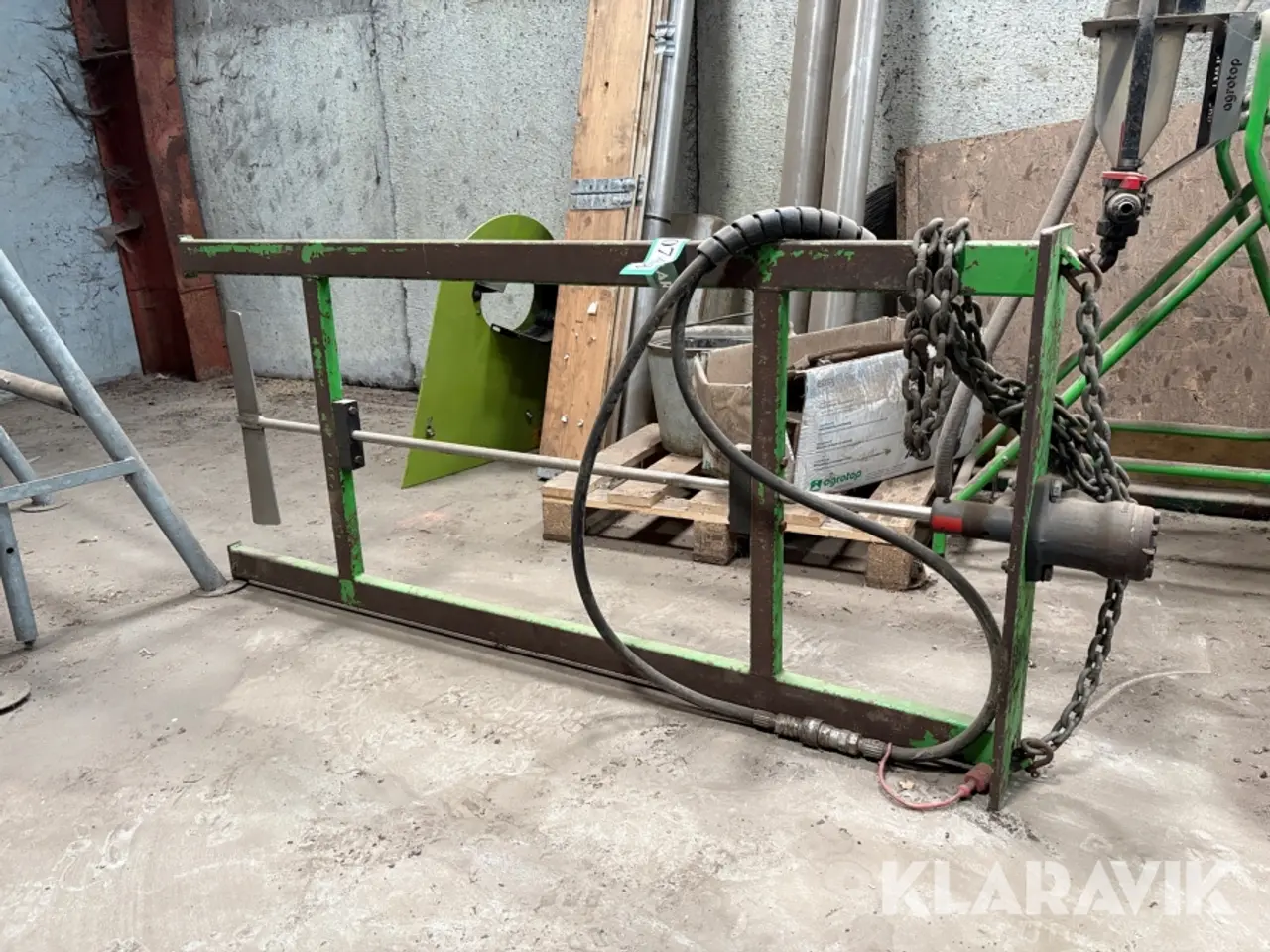 Billede 1 - Hydraulisk spalterører