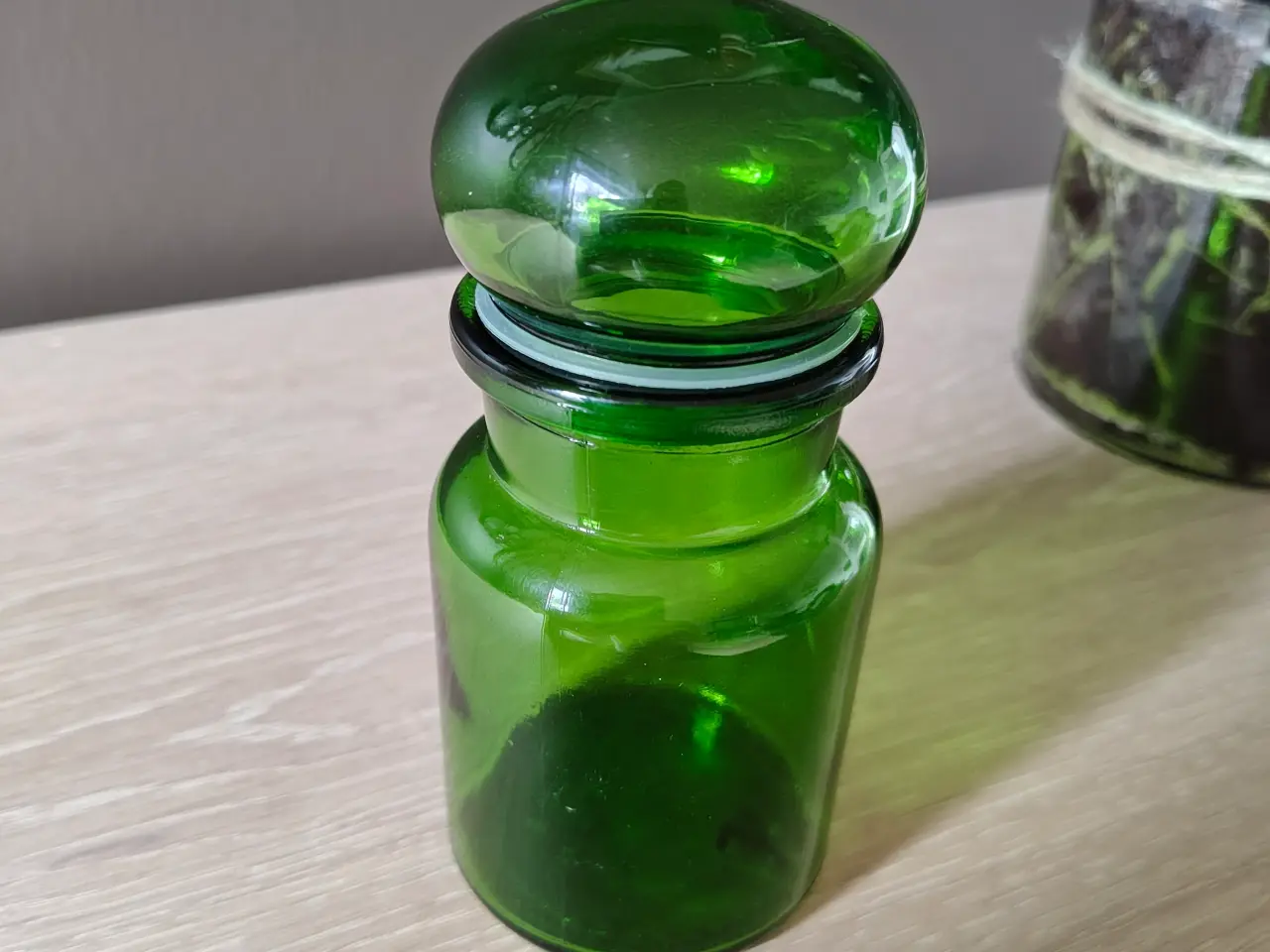 Billede 2 - Flot opbevaringsglas fra Belgium containerglas