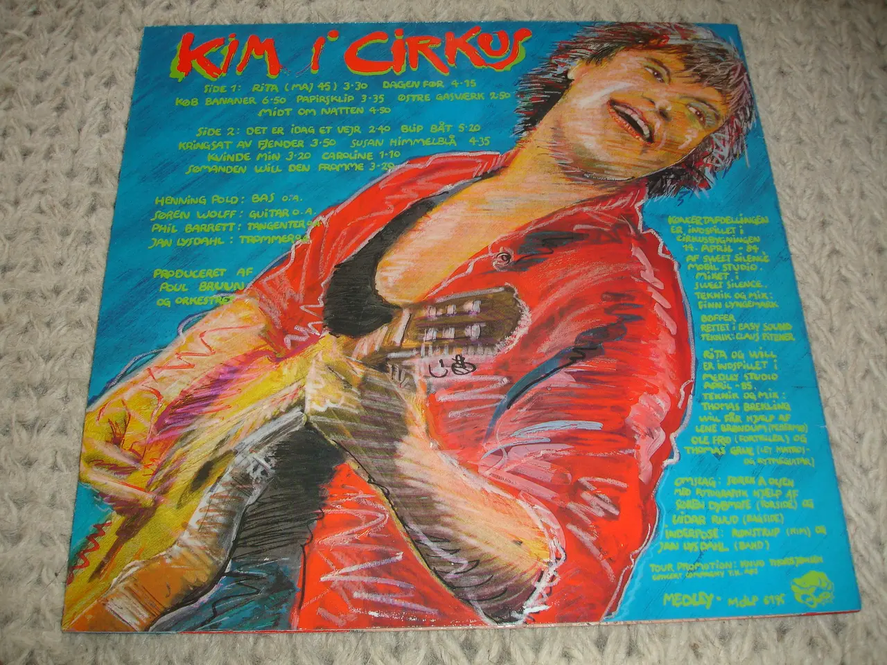 Billede 3 - (Sender gerne) Kim Larsen – Kim I Cirkus