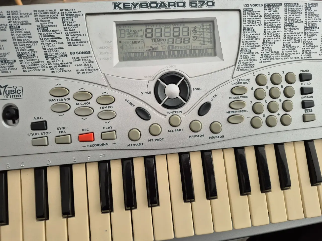 Billede 5 - Klaver Keyboard 570