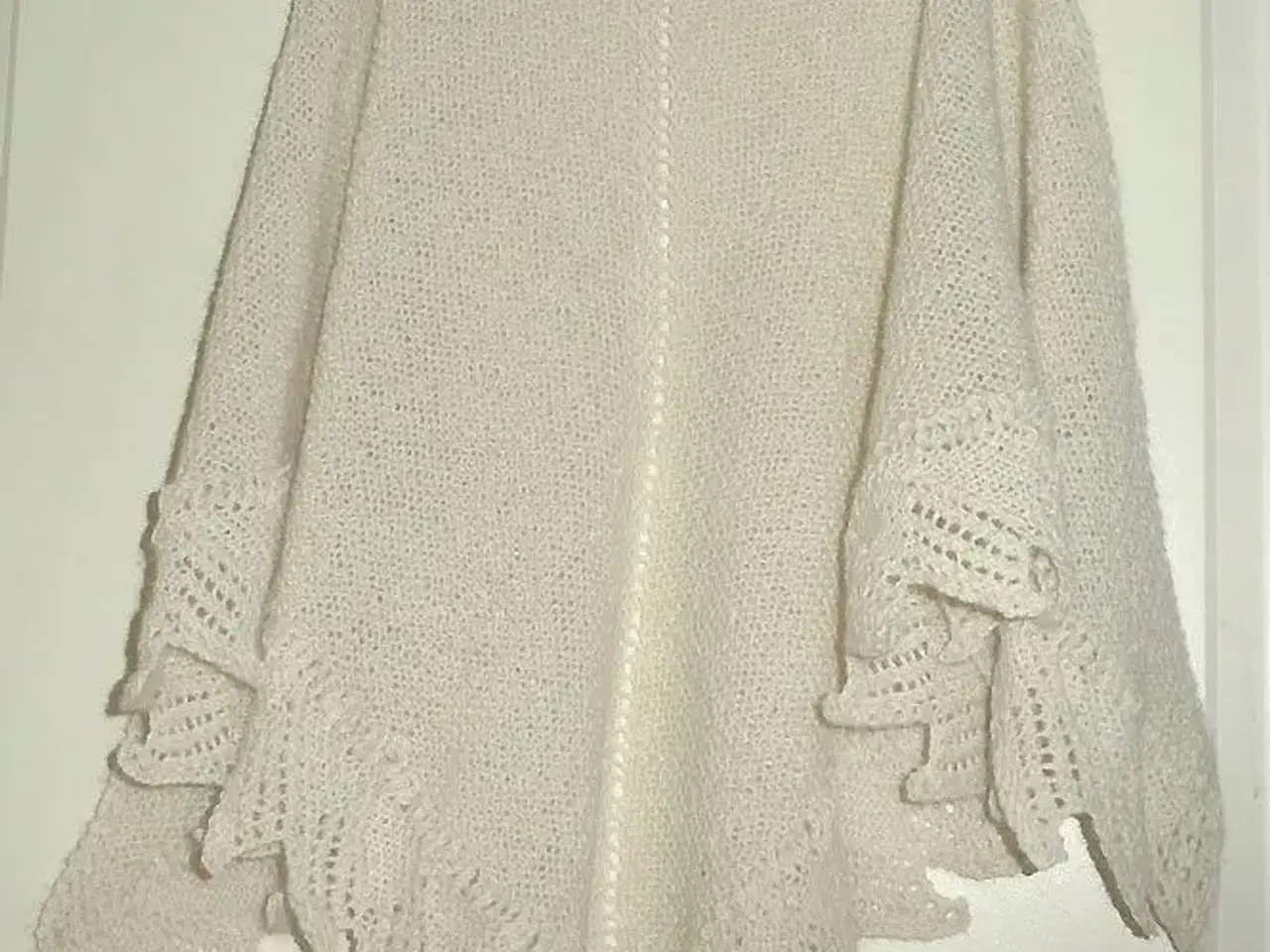 Billede 1 - Håndstrikkede alpaca sjaler