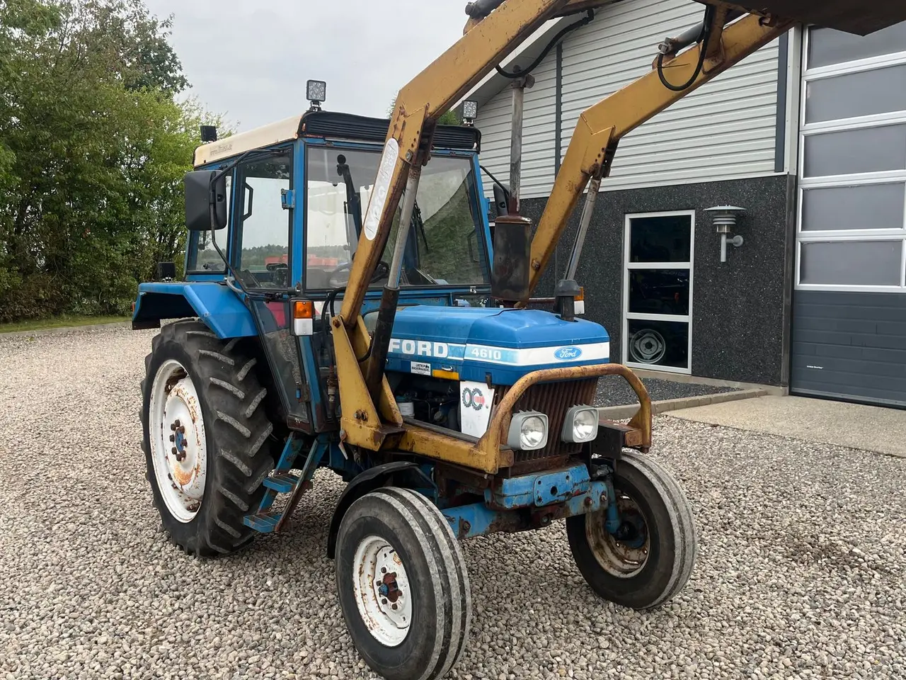 Billede 15 - Ford 4610 Med frontlæsser