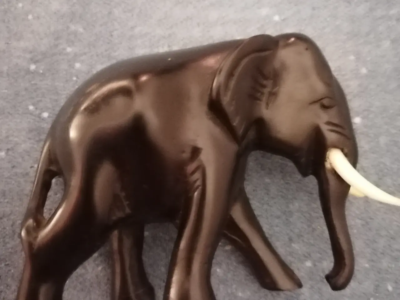 Billede 2 - Smuk Sort Elefant