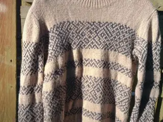Jackpot strik Woman small i beige