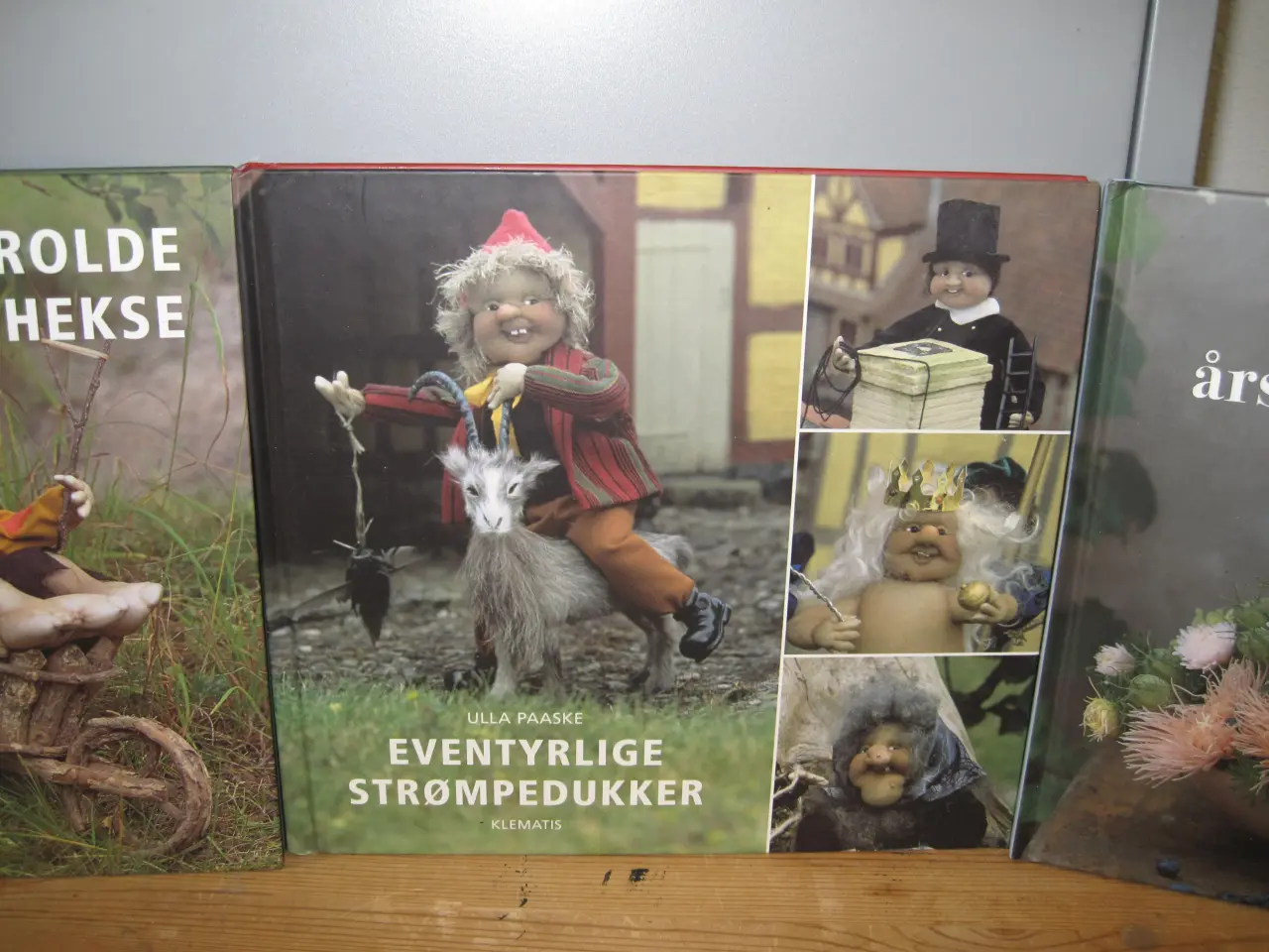 Billede 3 - strømpe trolde/dukker og pynt med blomst