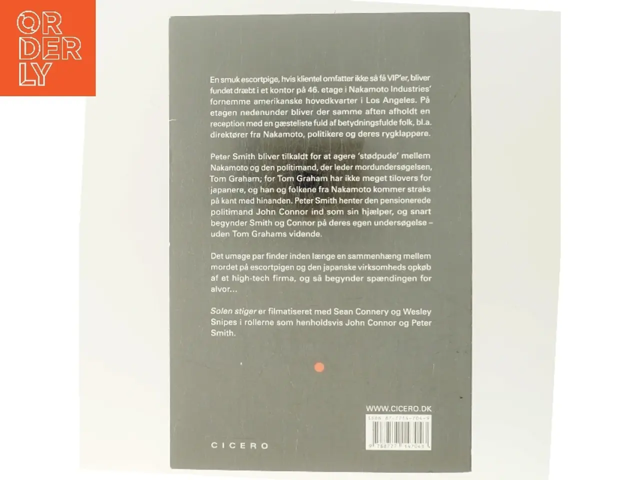 Billede 3 - Solen stiger af Michael Crichton (Bog)