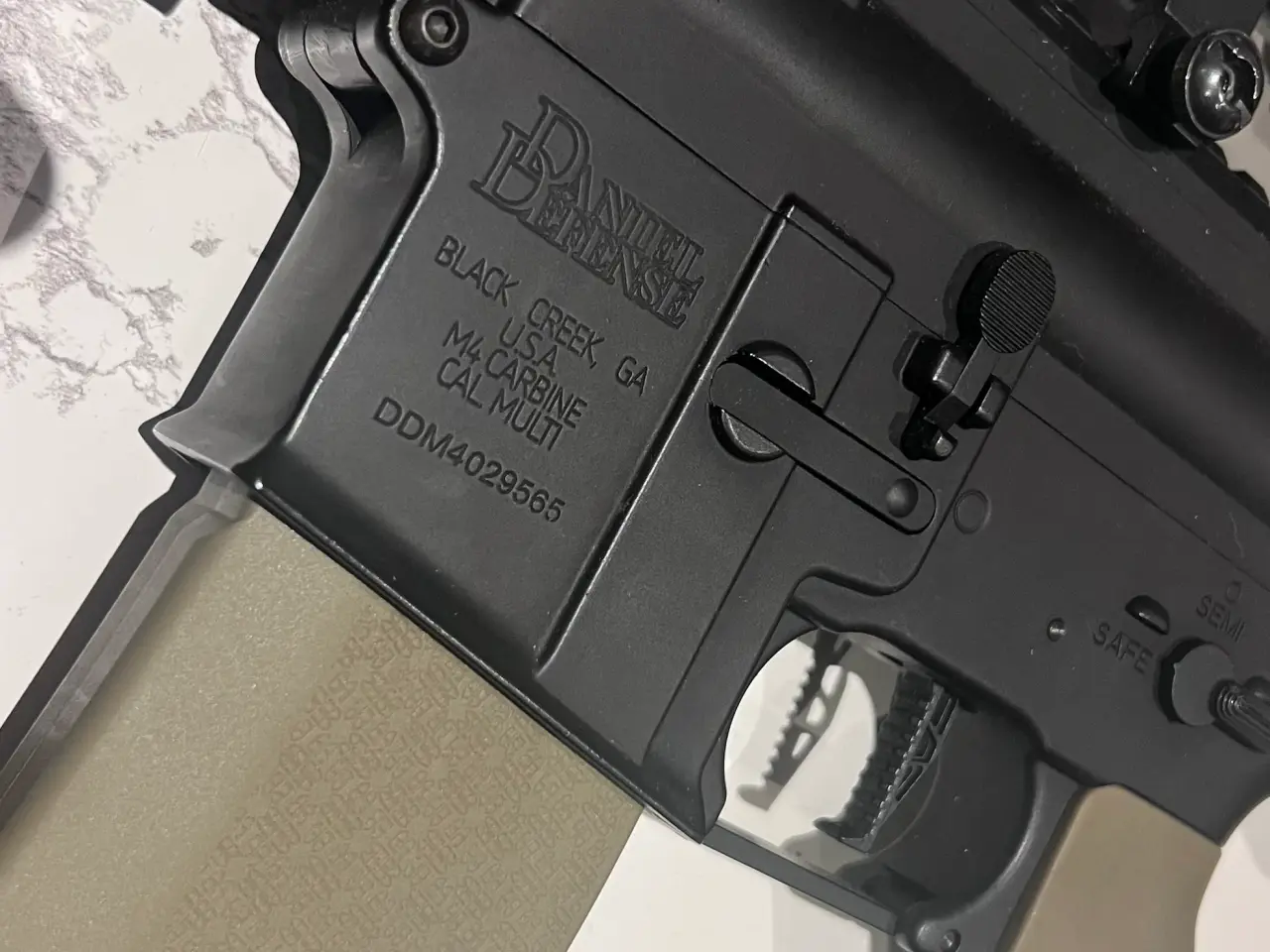 Billede 3 - Airsoft DMR AEG riffel