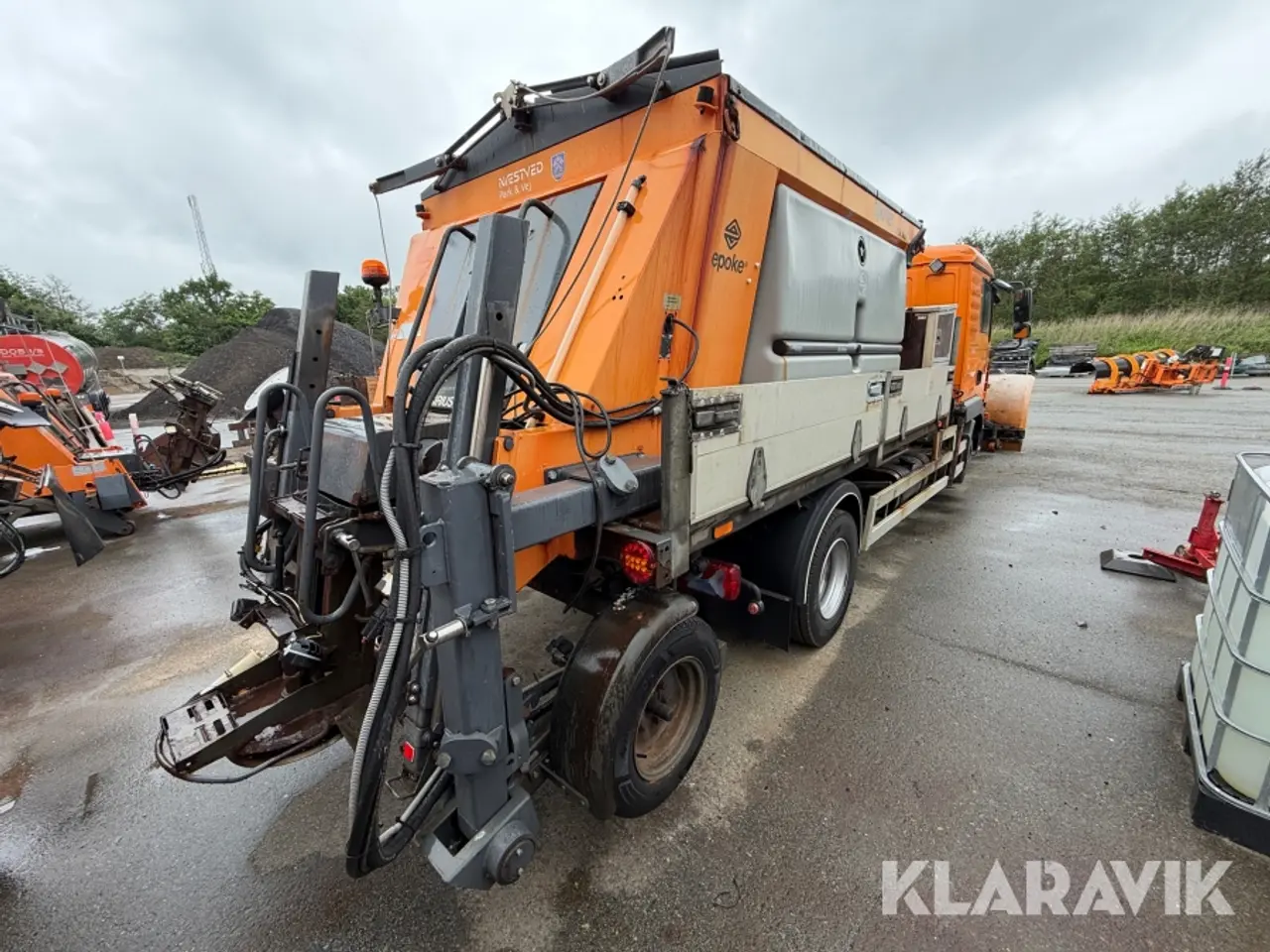 Billede 3 - Lastbil Man TGL12.240 med kran
