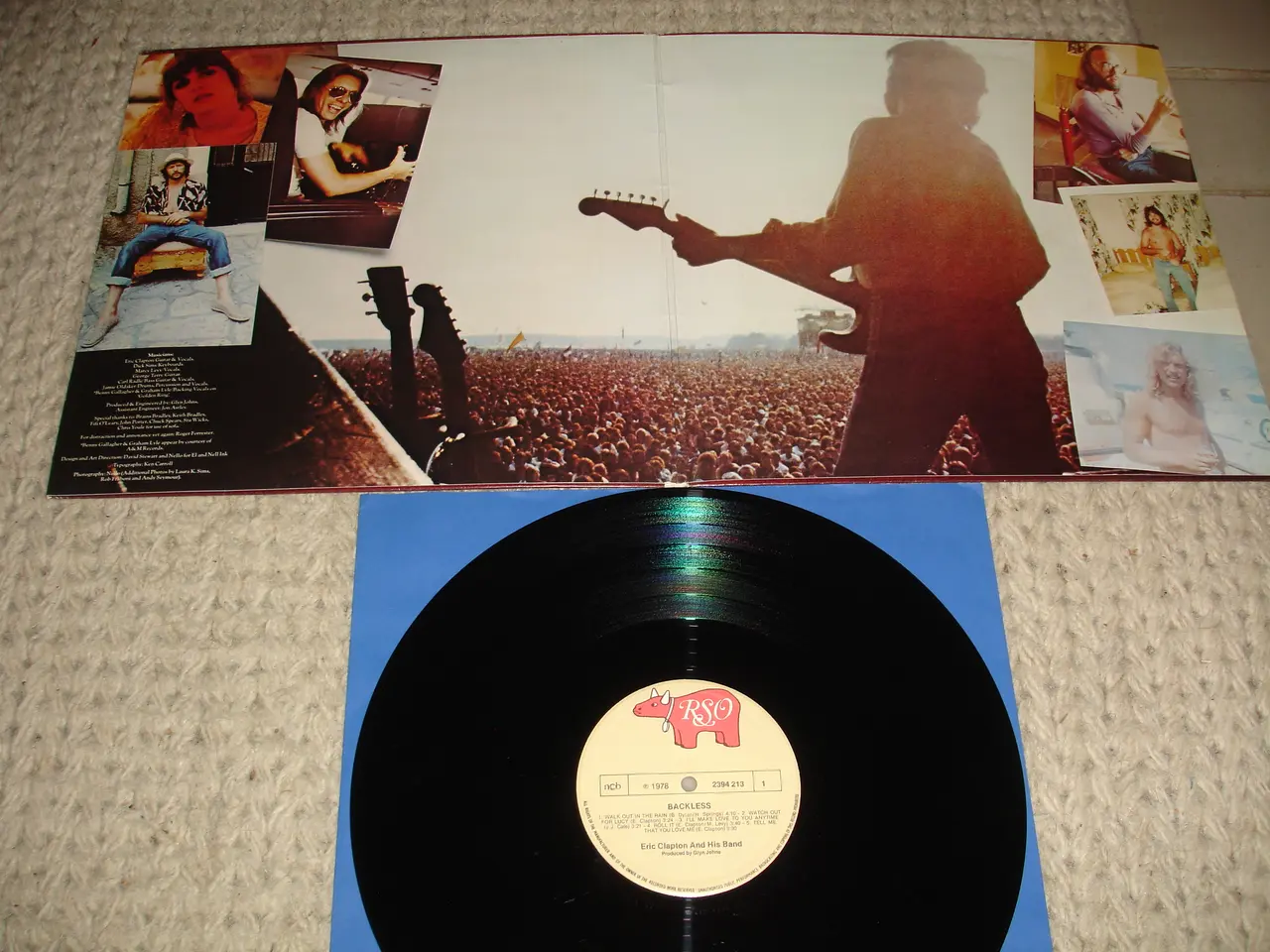 Billede 3 - (Sender gerne) Eric Clapton – Backless