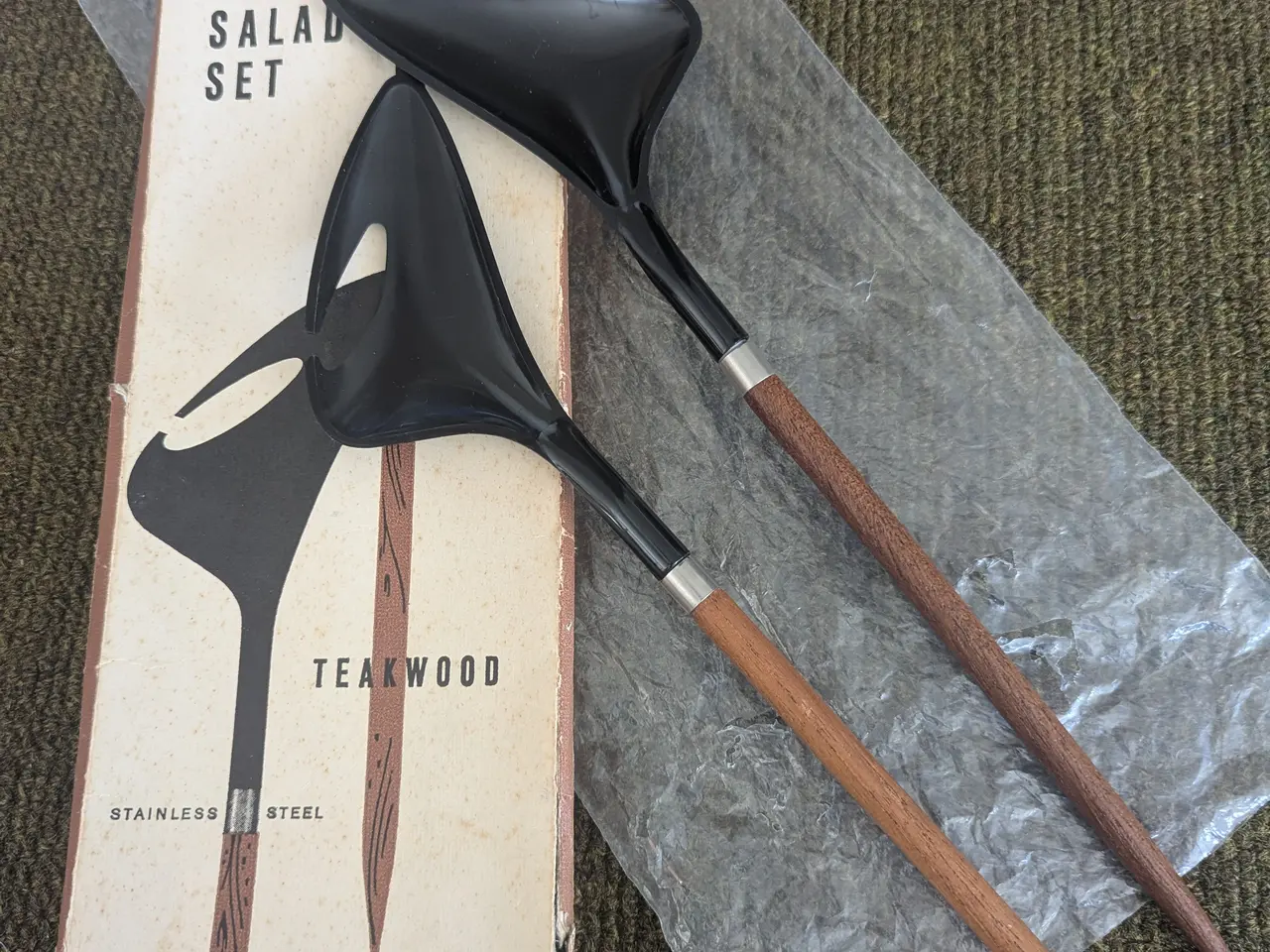 Billede 1 - Helge Benzin Salad set teakwood