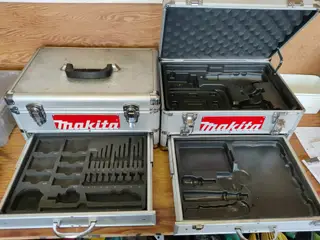 Tomme Makita kufferter