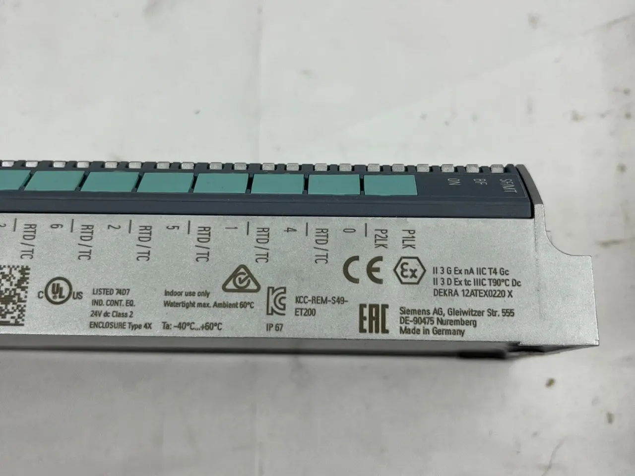 Billede 7 - Siemens ET 200eco PN Analog indgangsmodul 6ES7 | 8