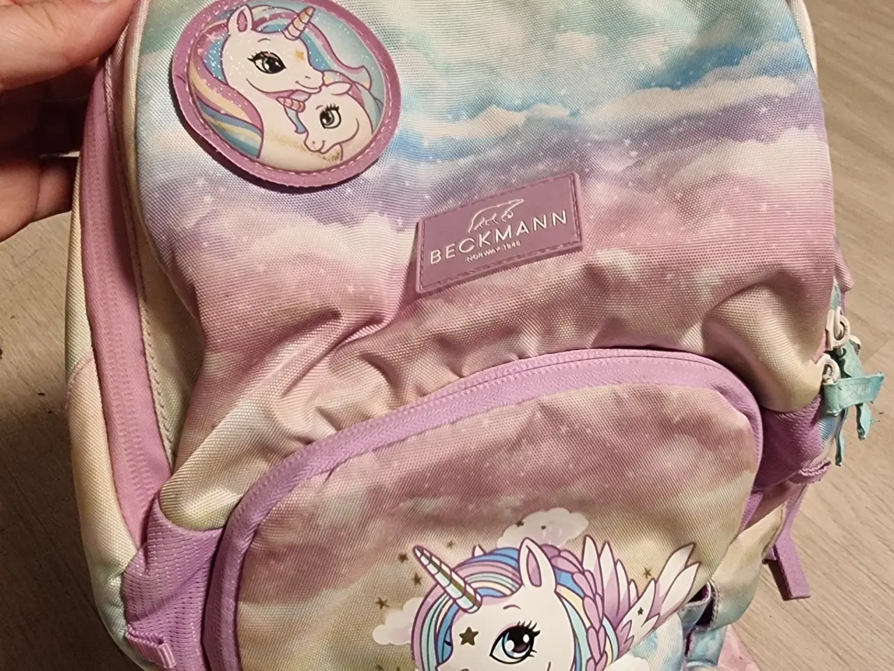 Billede 4 - Skoletaske fra Beckmann med Unicorn 