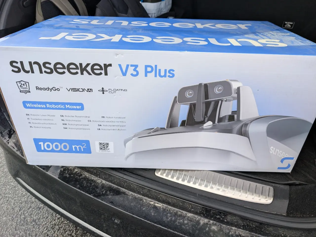 Billede 1 - Sunseeker V3 Plus robotplæneklipper, 1000 m2