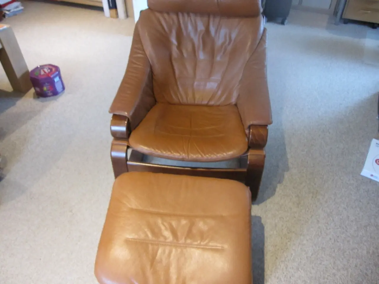 Billede 2 - 3 Person Sofa med 2 Stole og 2 Skaml