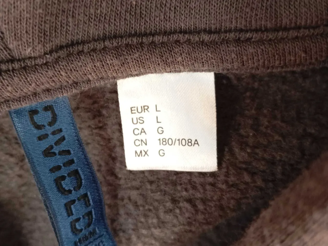 Billede 6 - Hoodie / hættetrøje med lynlås. Grå
