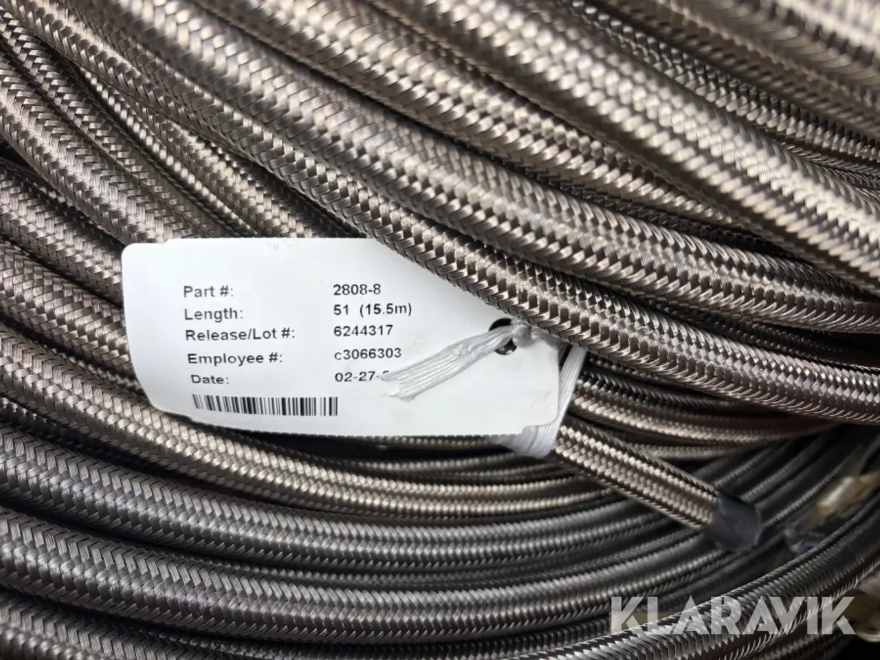 Billede 5 - Armerede slanger Danfoss 2808-8 - 17 ruller