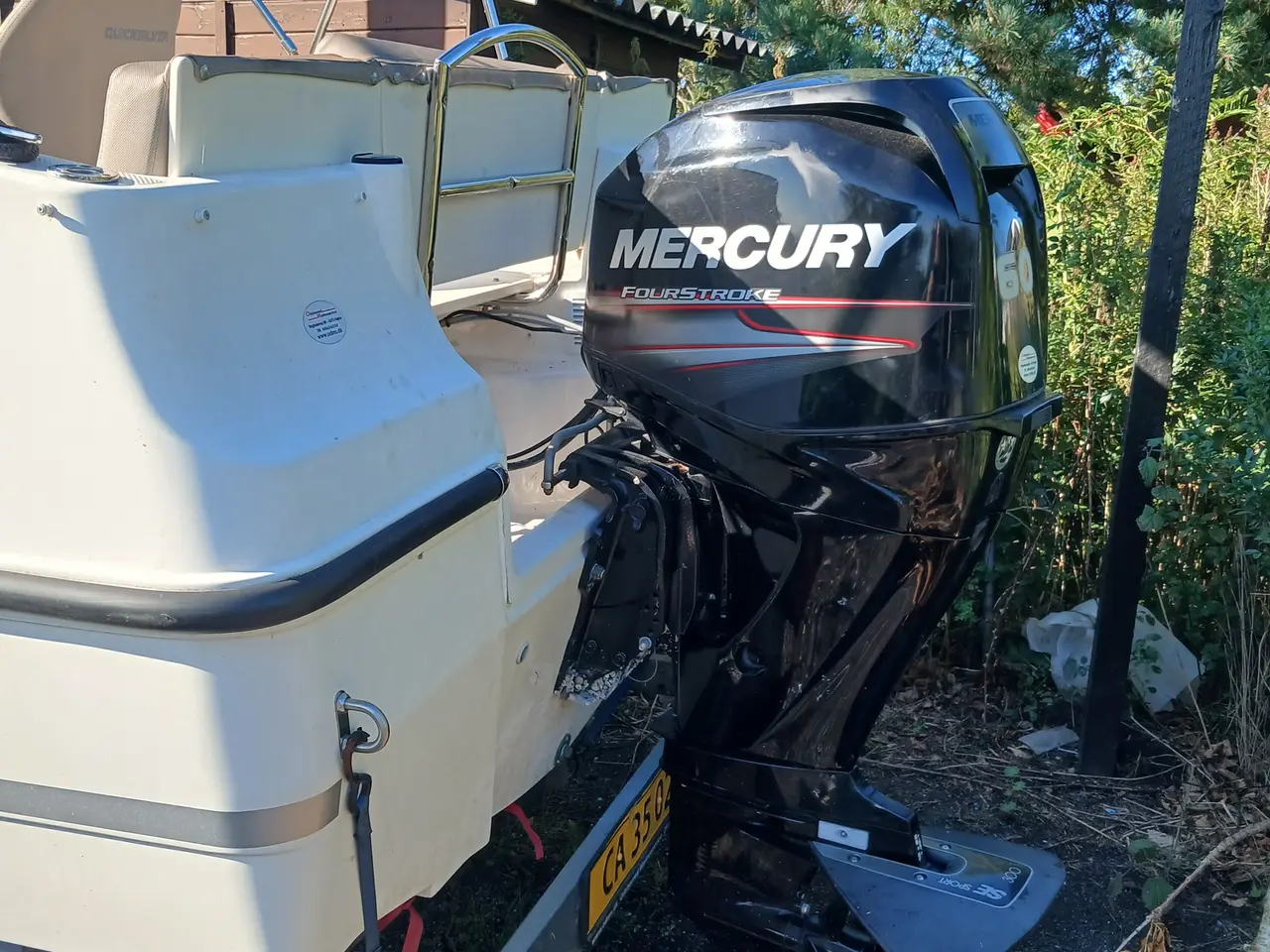 Billede 2 - Quicksilver 455 Cabin med trailer og 60 kubik