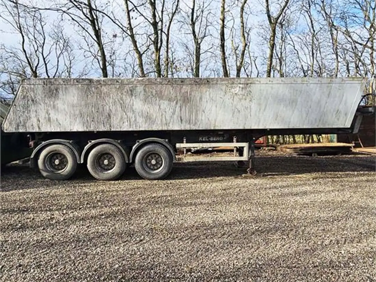 Billede 1 - Kel-Berg Tip-Trailer - Lastevne /Capacity 33.000 kg