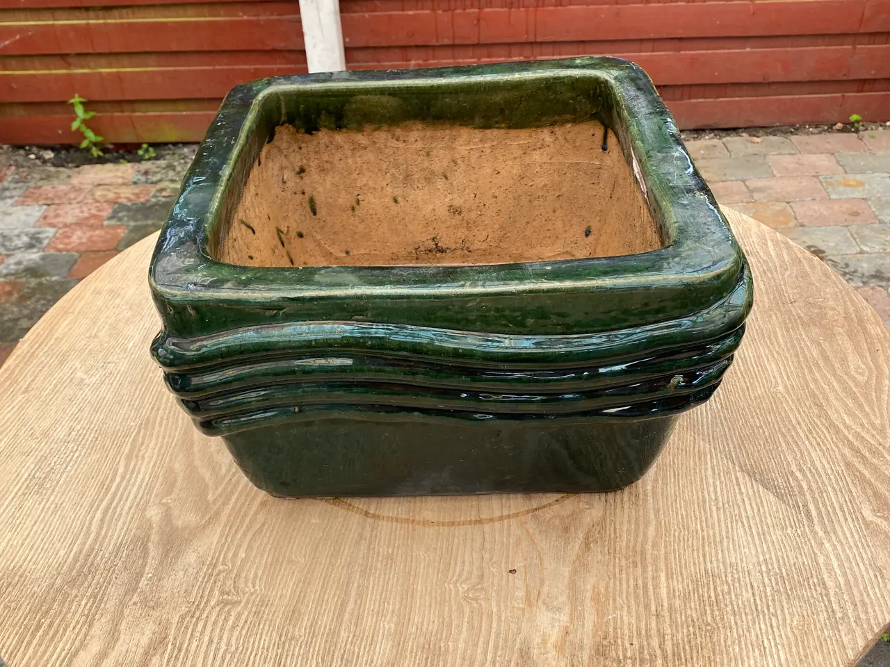 Billede 1 - Grøn/blå have krukker sælges 