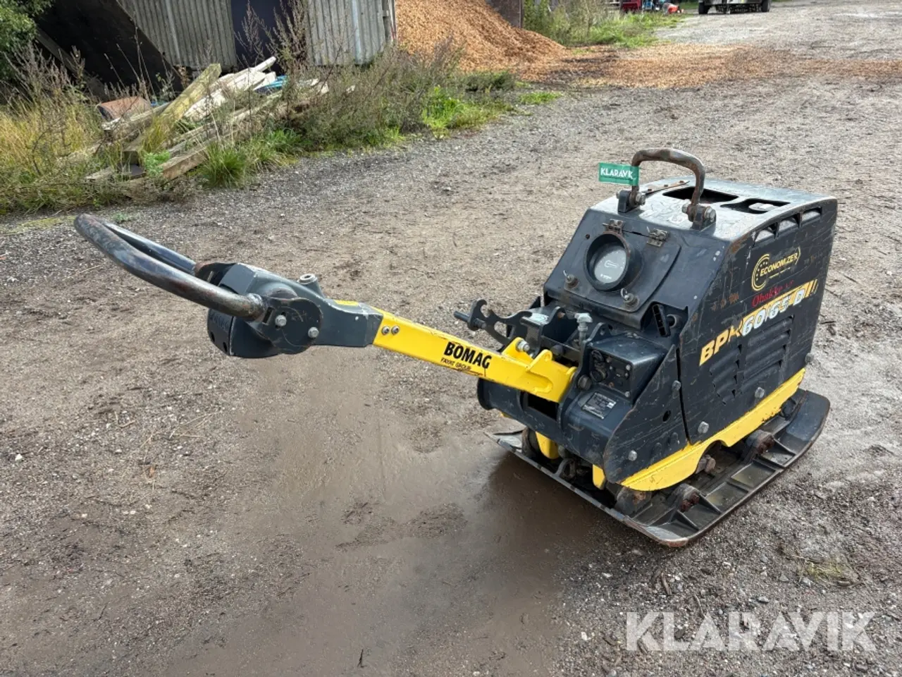Billede 5 - Pladevibrator Bomag BPR 60/65 D/E - vendbar vibratorplade