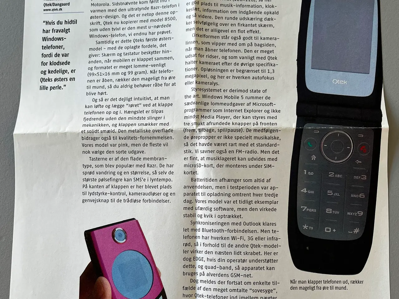 Billede 18 - SAMLEROBJEKT: QTEK 8500 SmartPhone (2006). 2 stk.