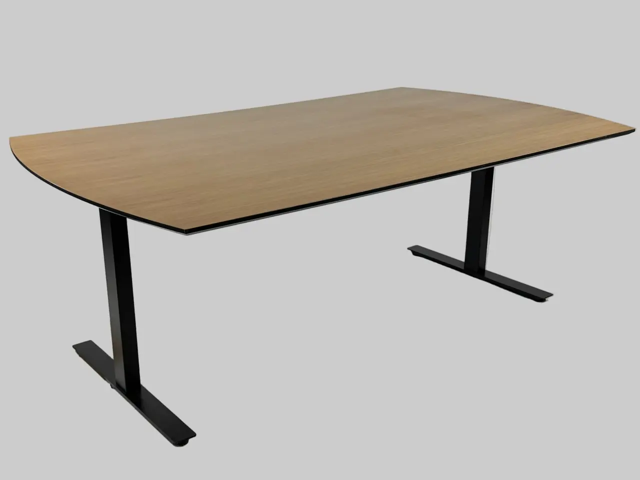 Billede 1 - Dencon Delta Bord – Natur/Sort Stel 150x110x74cm