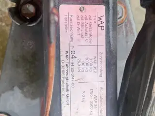 Stor 2000kgs trailer