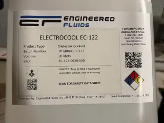 280L Dielectric Coolant – Electrocool EC-122 (ny)