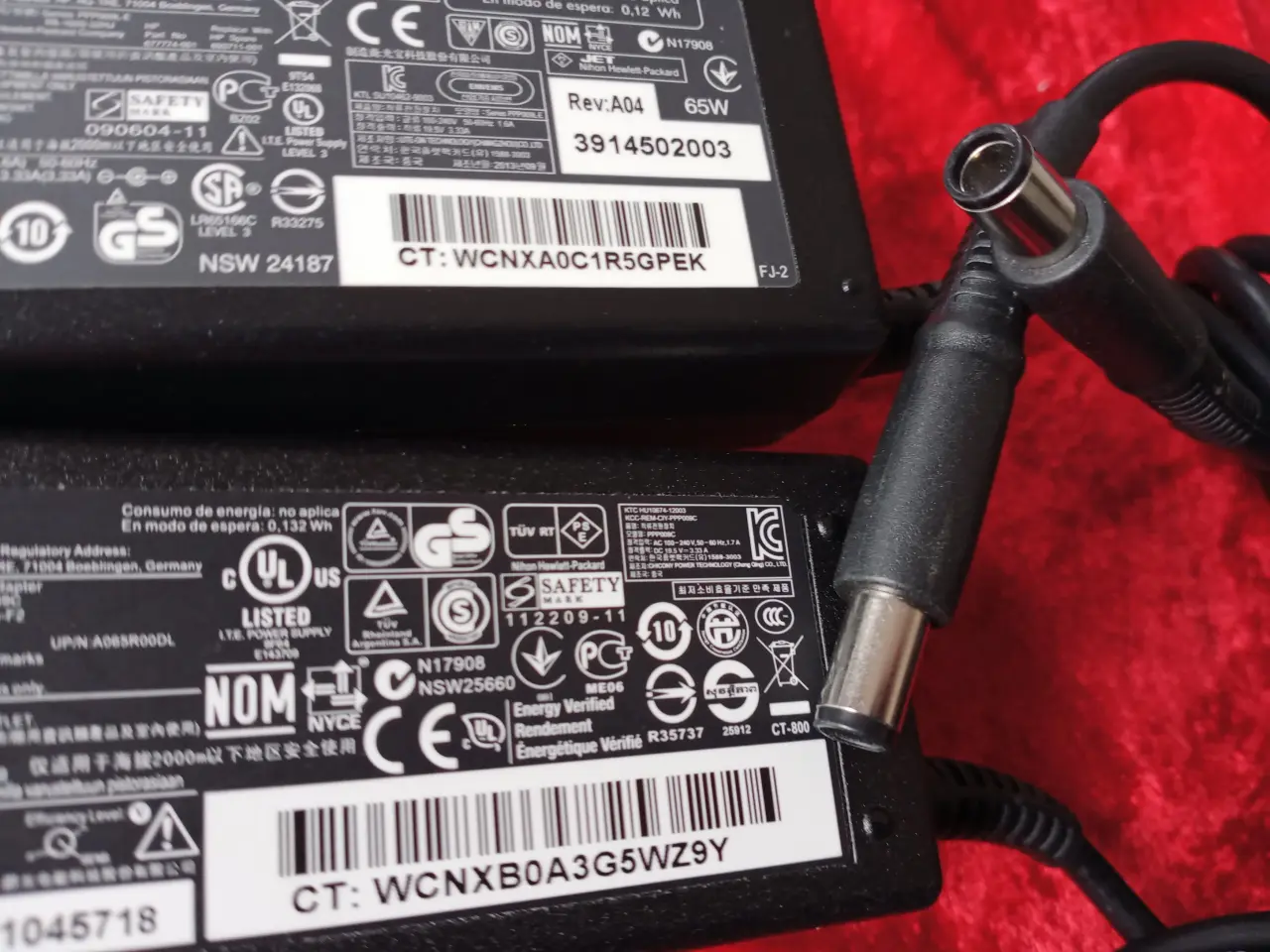 Billede 1 - Hp adapter / Lader: 19.5V 3.33A 65W