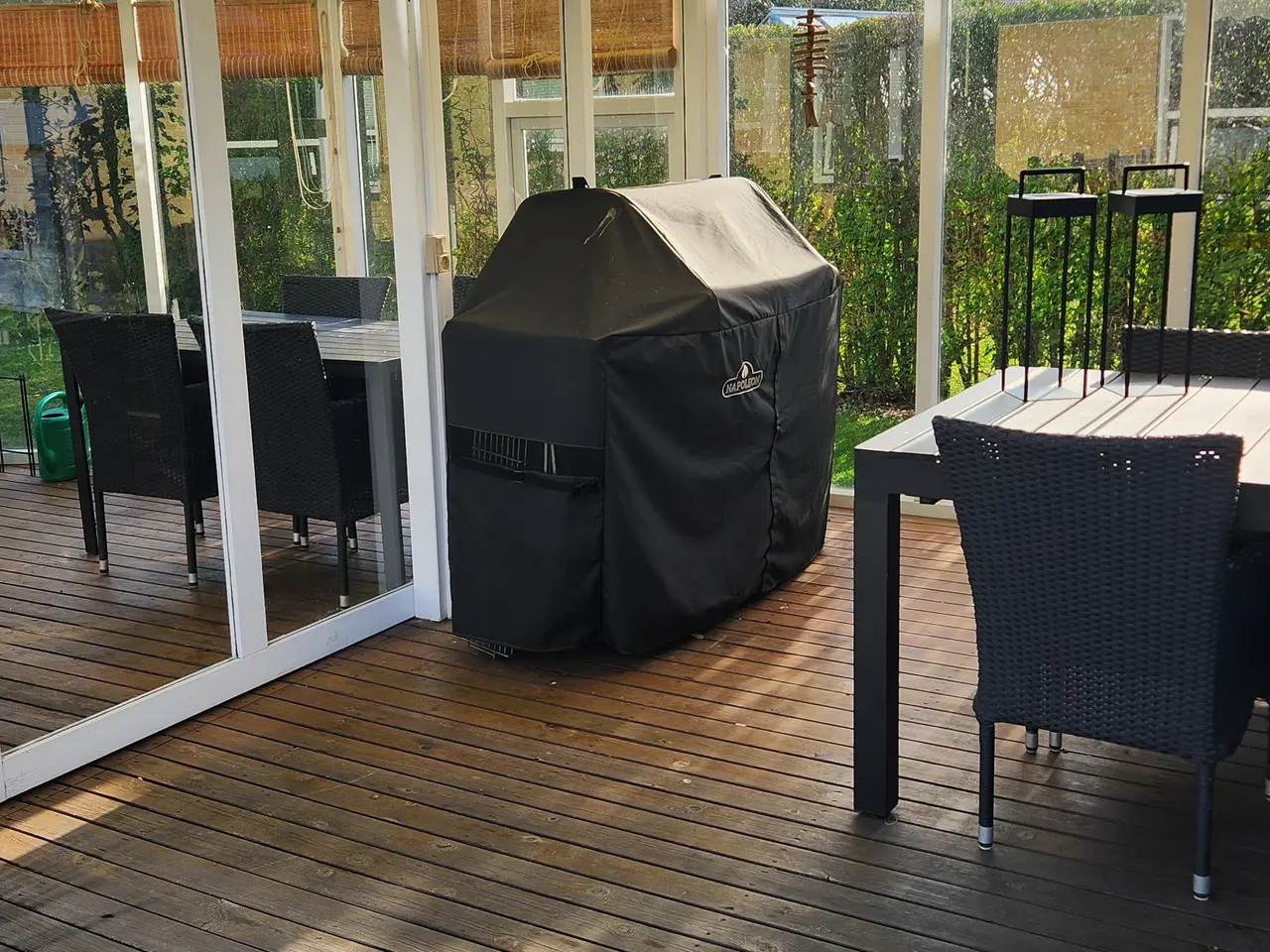 Billede 5 - Overdækket terrasse med orangeri