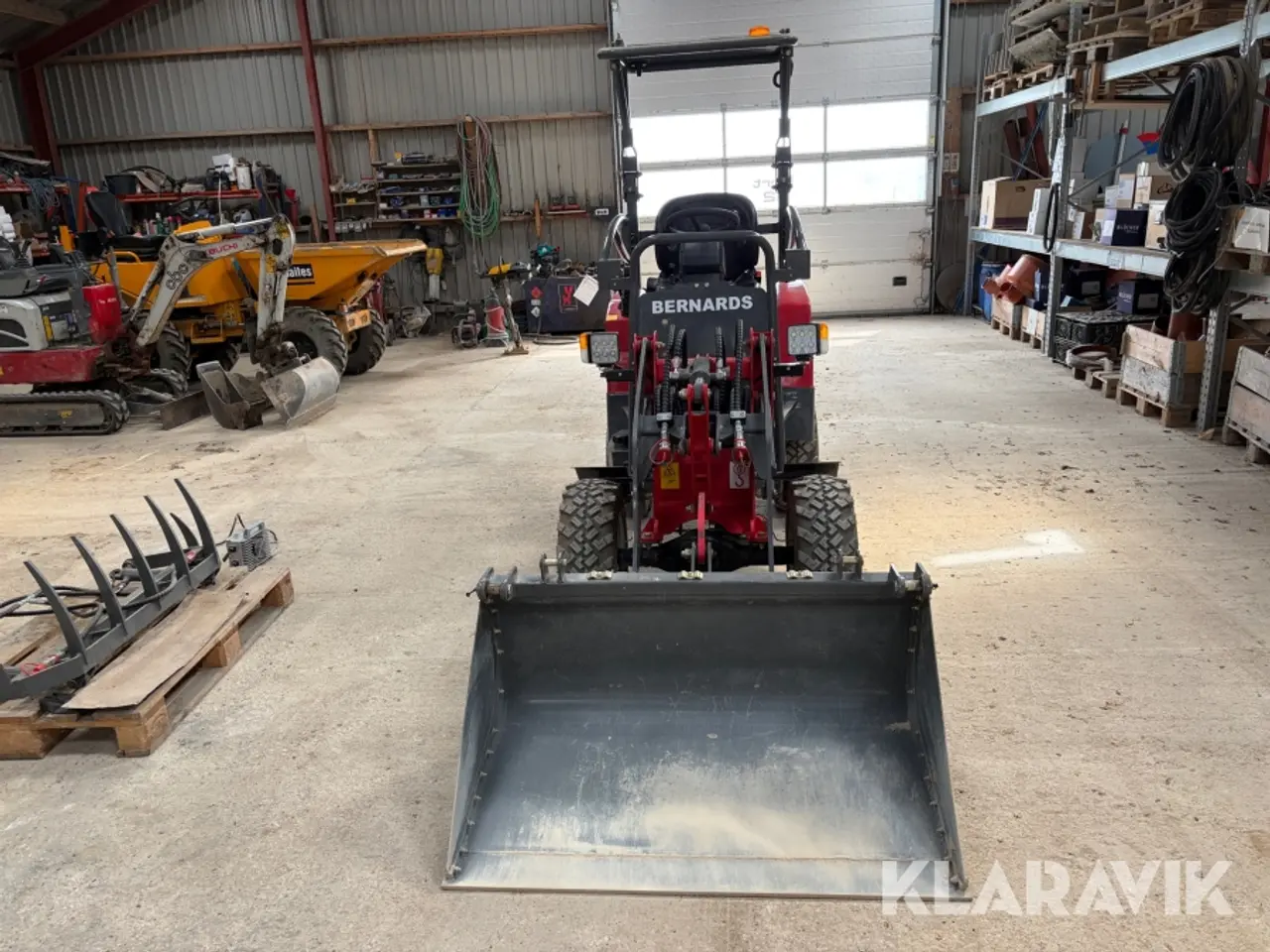 Billede 5 - Minilæsser Bernards W550E