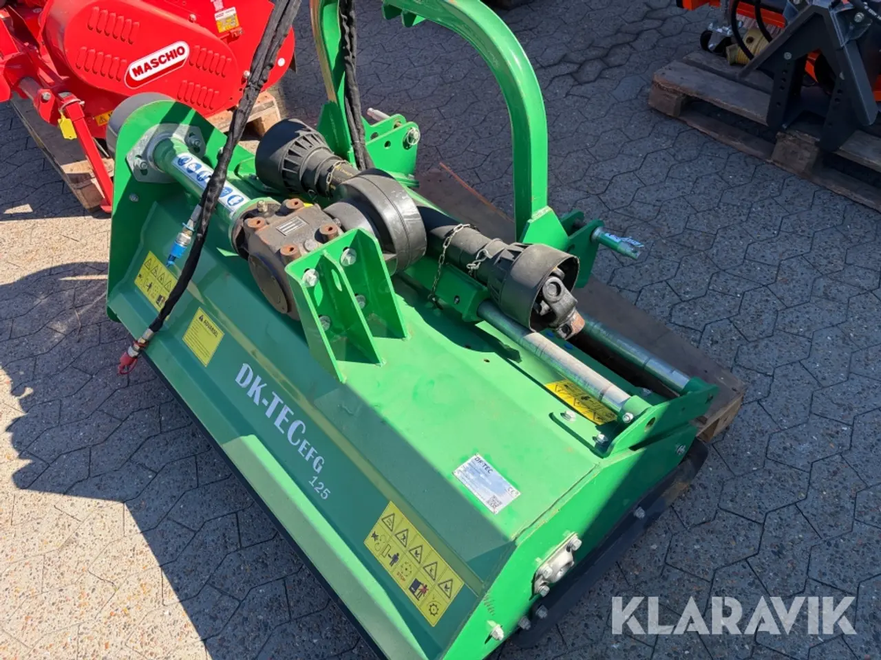 Billede 3 - Slagleklipper DK-Tec EFGCM125 med sideforskydning