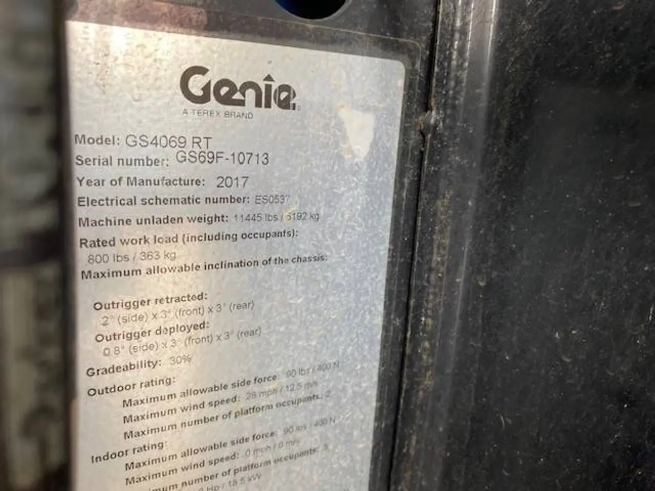 Billede 12 - Genie GS 4069 RT