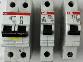 ABB S261-NA B6 S271 K16A S201 C4 automatsikring