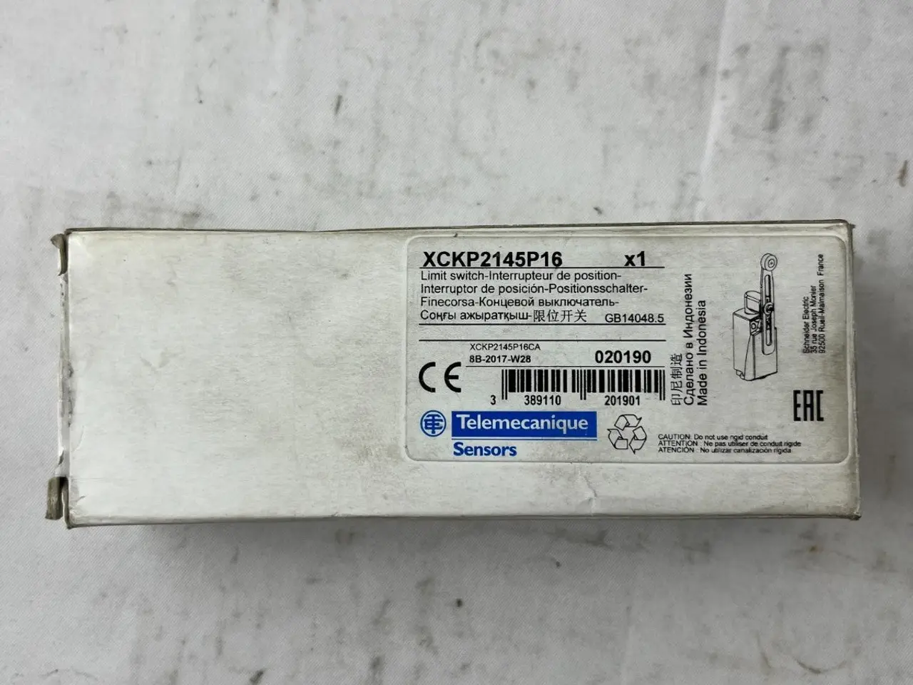 Billede 3 - Telemecanique XCKP2145P16 endestopkontakt Roller