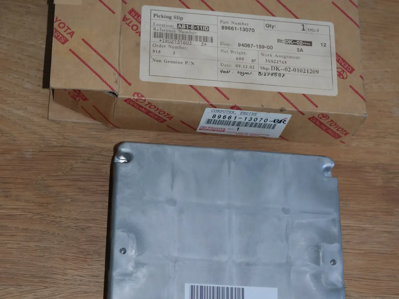 Billede 2 - Styrebox Toyota Verso