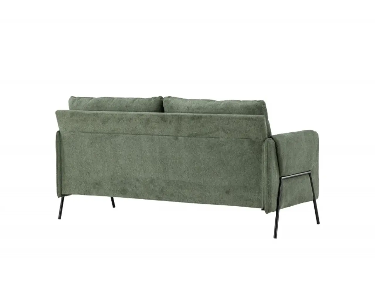 Billede 10 - Indigo 2 personers Sofa - Sort og Grøn
