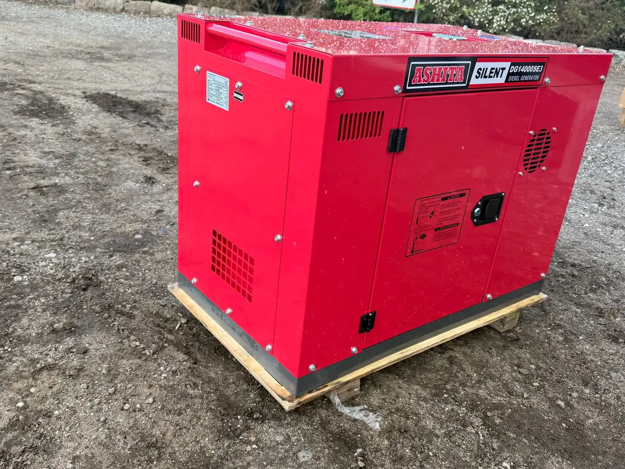 Billede 8 - Ashita DG1400ES3 Ashita fin nem generator, kan monteres med hjul