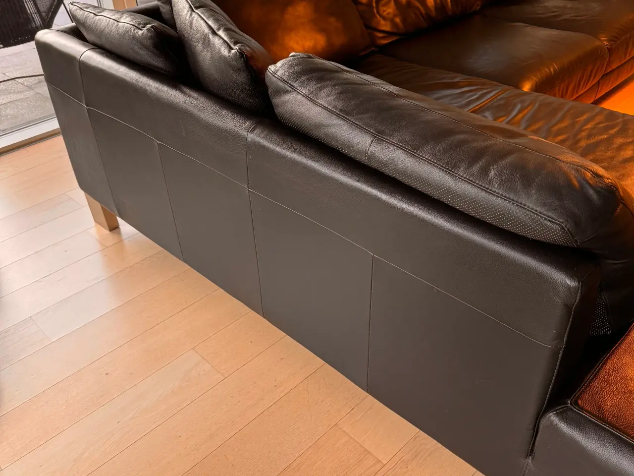 Billede 3 -  Natuzzi lædersofa