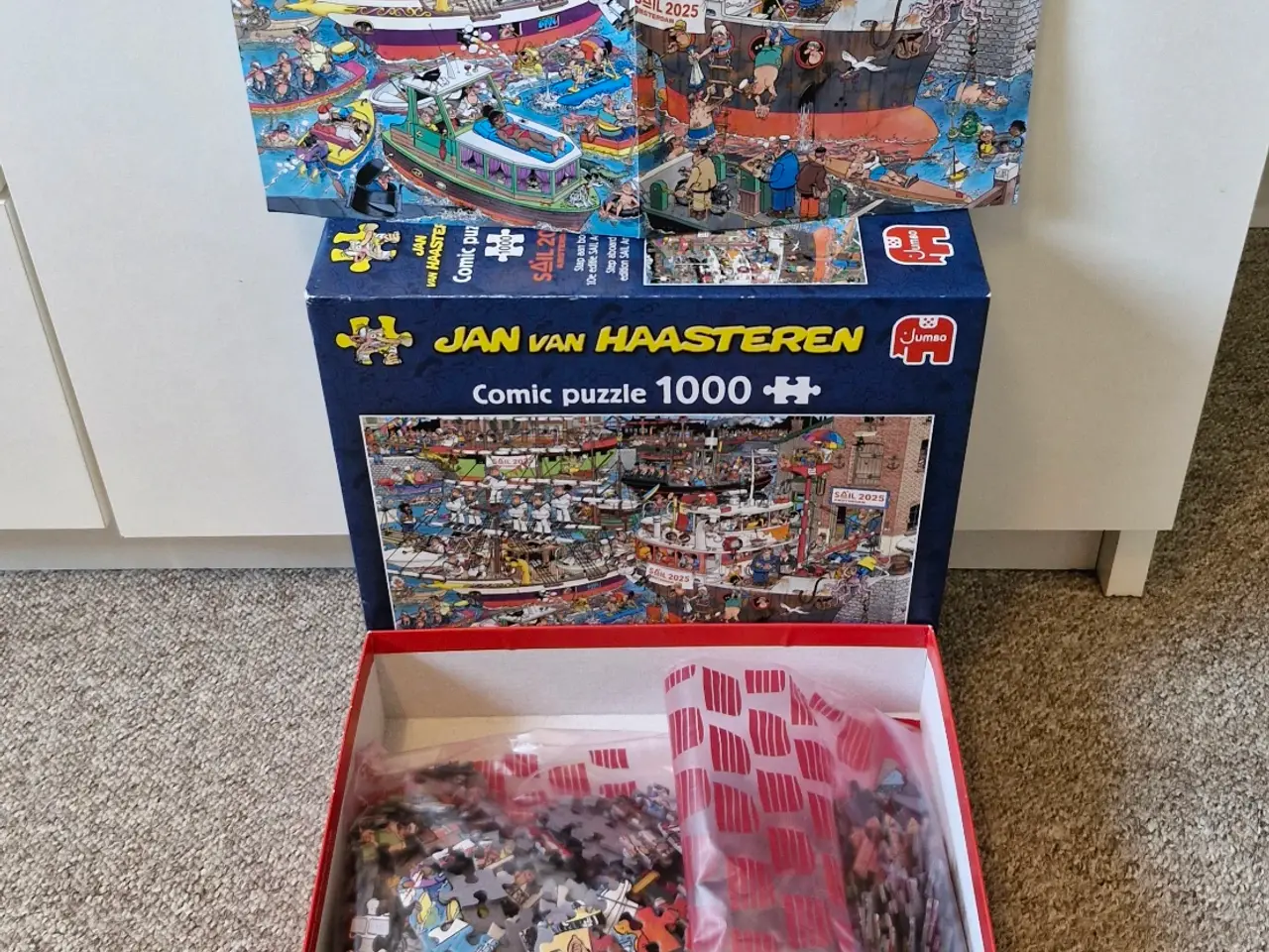 Billede 3 - Jan van Haasteren, Jumbo, Step Aboard, 1000 stk