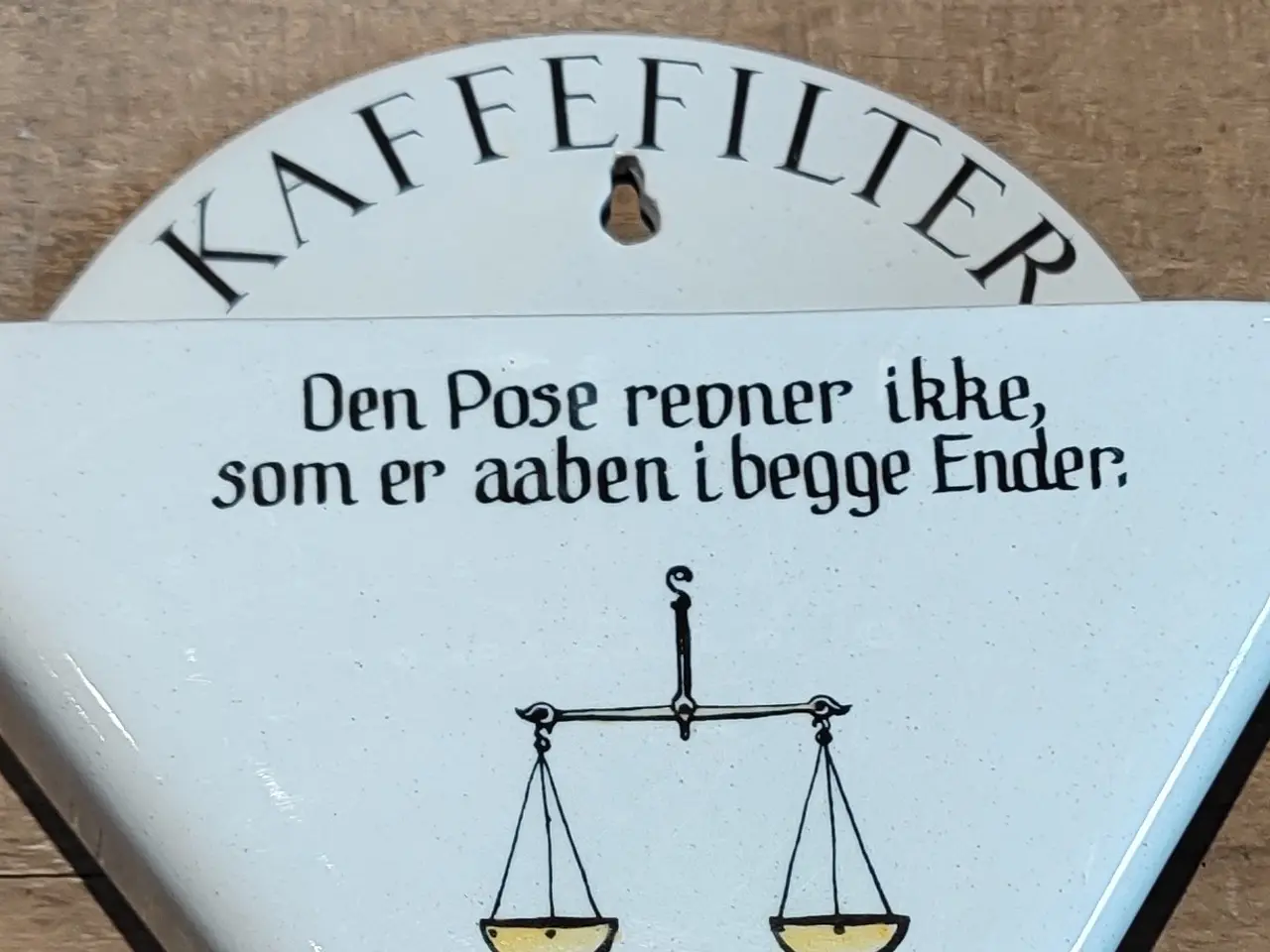 Billede 1 - Knabstrup kaffefilterholder. 
