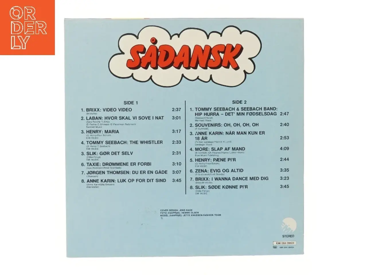 Billede 2 - Så dansk LP fra EMI