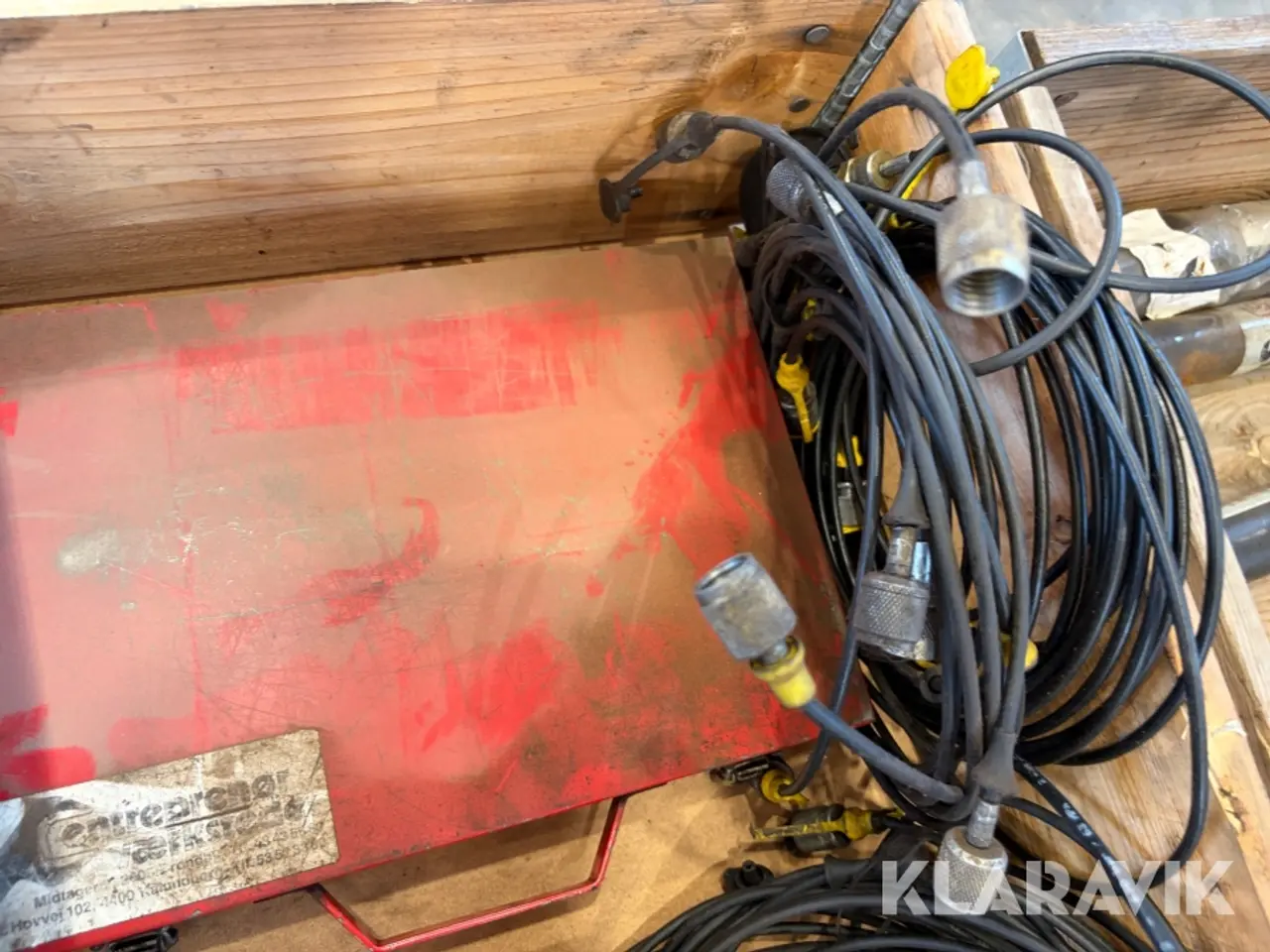 Billede 5 - Hydraulisk tryk ure - 10 kasser