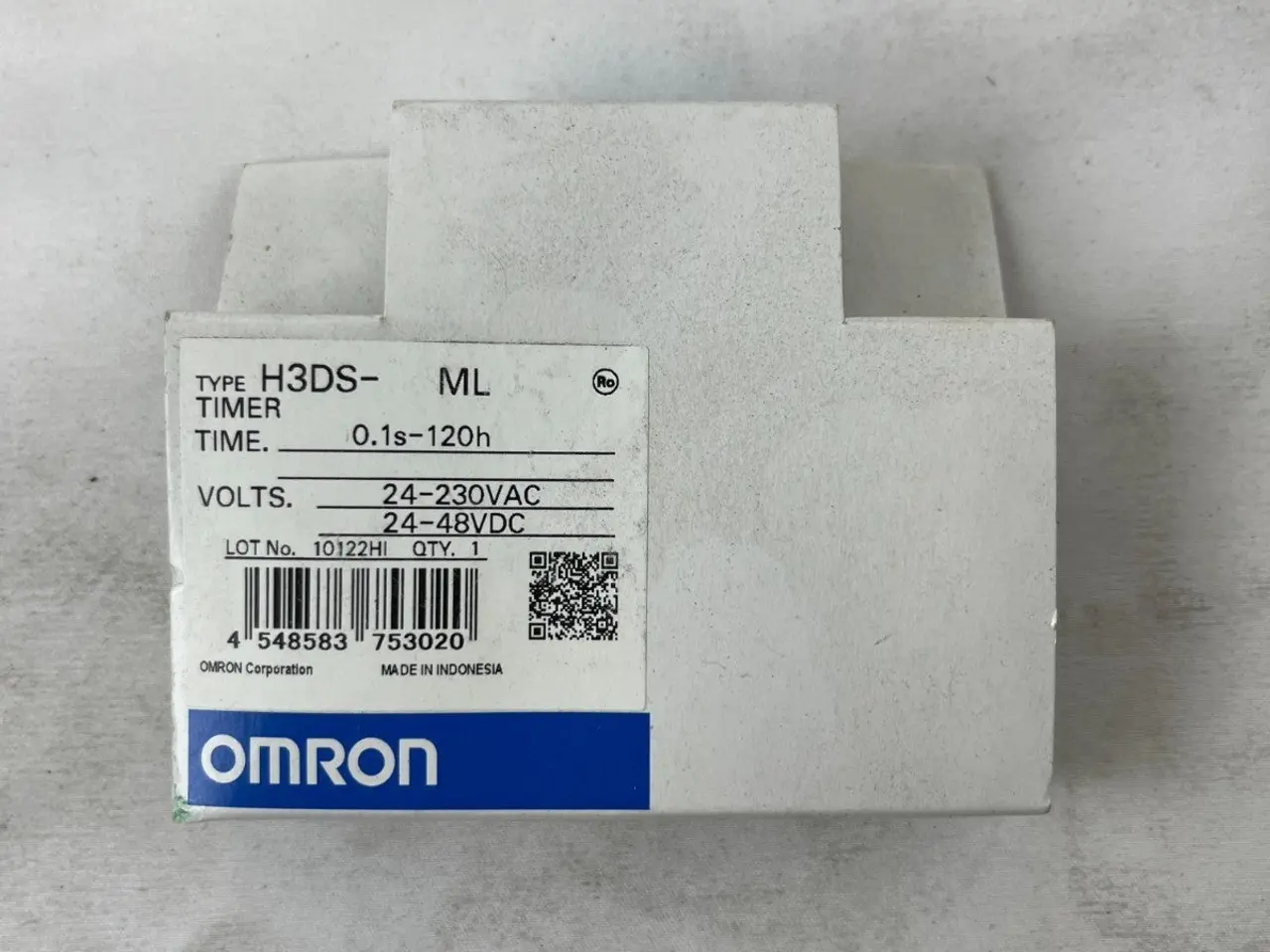 Billede 3 - Omron H3DS-ML Multifunction Timer relæ 24-230VAC